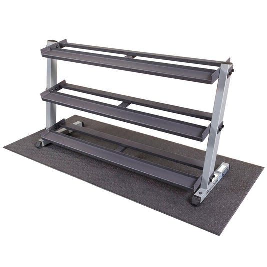 Body Solid GDR60 3-Tier Commercial Dumbbell Rack