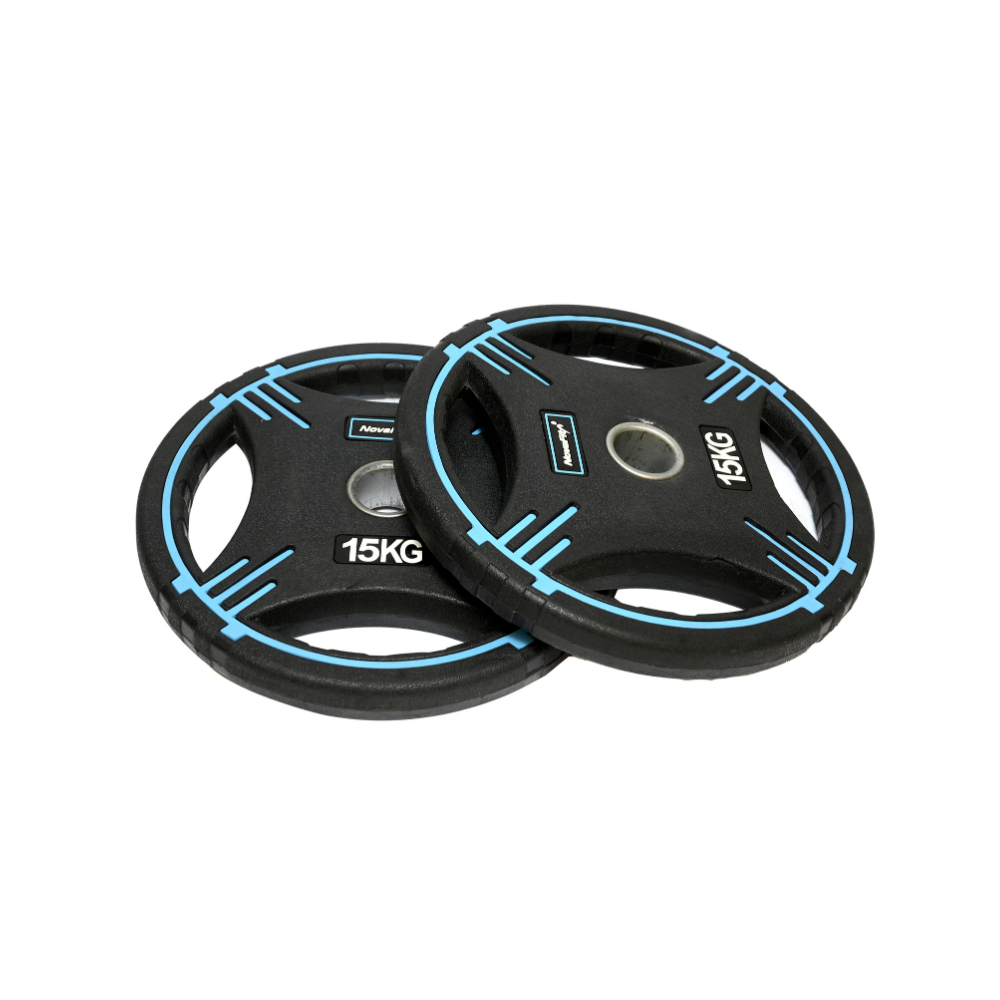 NovaFit Premium Rubber Coated Olympic Plates