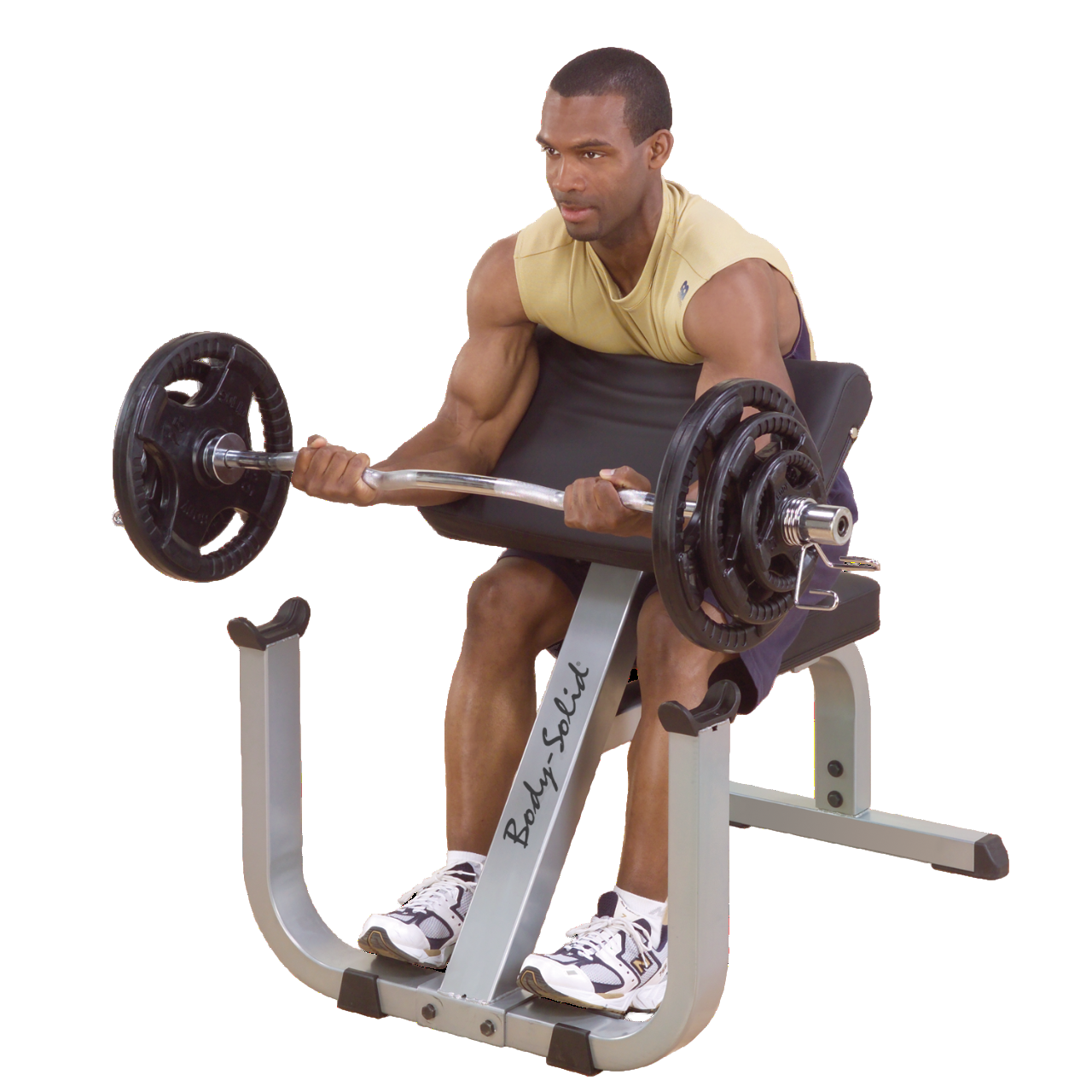 Body Solid GPCB329 Preacher Curl Bench